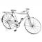 METAL EARTH  Bicykl stavebnice, 3D kovový model