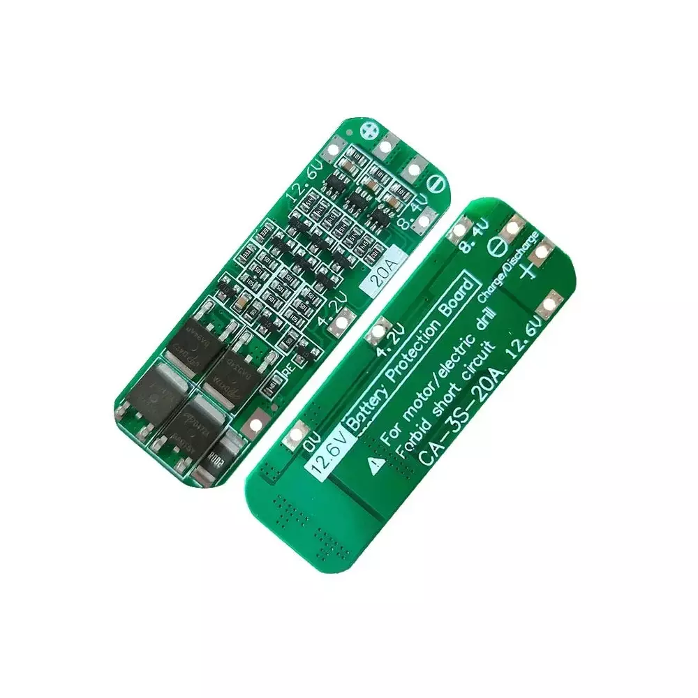CREATALL CA-3S-20A-E 3S Li‑ion BMS 20A s ochranou (11,1 V / 12,6 V)