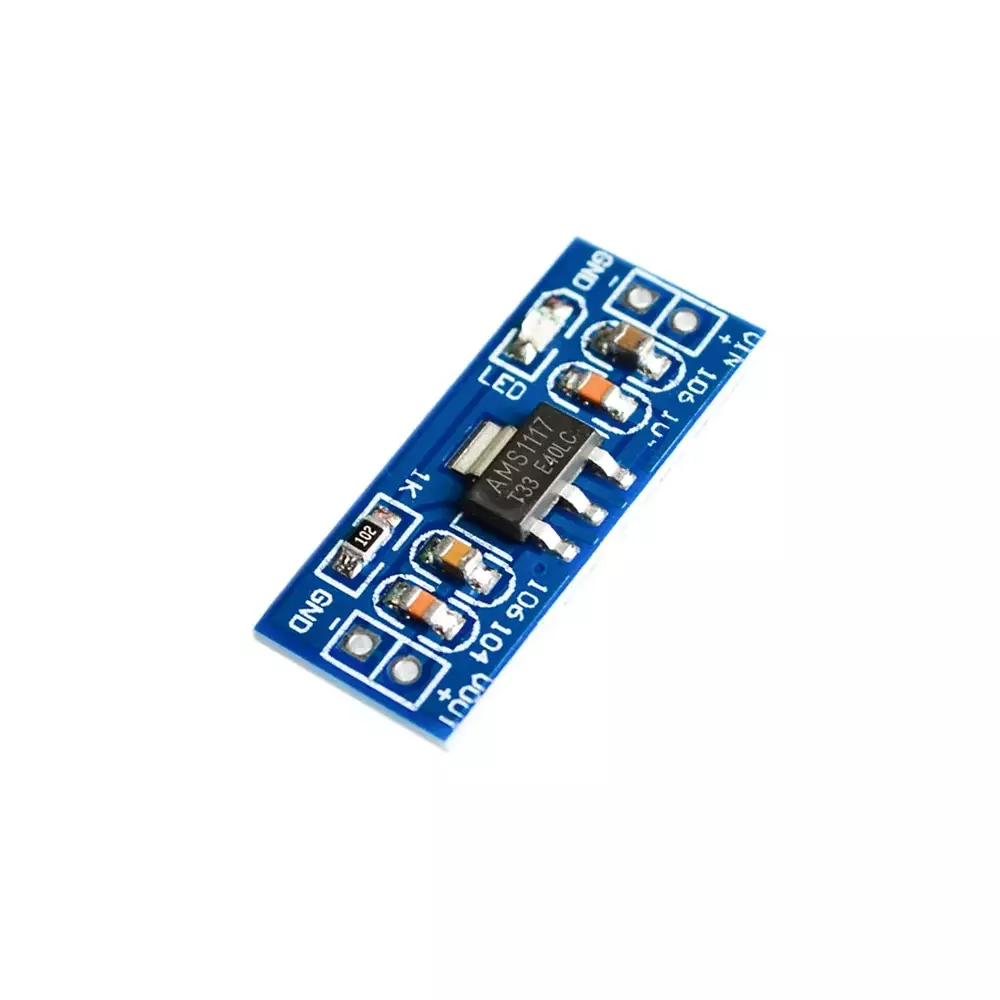 CREATALL AMS1117 3.3V DC/DC napájecí modul 4.5–7 V na 3.3 V/0,5A