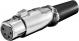XLR189-4G XLR 4pin zásuvka