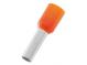 Kabelová dutinka KSS ET4.0-10OE, 4mm2 x 10mm, oranžová