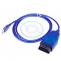 Diagnostický kabel pro Opel Tech 2 USB diagnostický nástroj OBDII EOBD kabel (modrý)