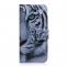 Tiger Pattern Coloured Drawing Horizontal Flip Leather Case for Galaxy S10 Plus, with Holder & Card Slots & Wallet