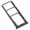SIM Card Tray + SIM Card Tray + Micro SD Card Tray for Samsung Galaxy A22 SM-A225 (Black)