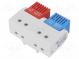 Čidlo  termostat  NC + NO  5A  250VAC  šroubové svorky  -40÷80°C