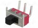 Переключатель  движковый  Пол  2  SPDT  3A/250ВAC  6A/28ВDC  ON-ON