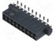 Connector  wire-board  female  PIN  9  2.54mm  har-flexicon®  SMT