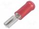 Faston  plochý  2,8mm  0,8mm  zásuvka  0,3÷1,5mm2  krimpovací