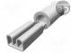 Faston  plochý  2,8mm  0,5mm  zásuvka  1,5÷2,5mm2  krimpovací