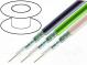 Vodič  koaxiální  RG6/U  1x75Ω  drát  Cu  18AWG  FRNC  černá  