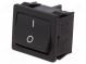 ROCKER  DPST  Пол  2  OFF-ON  12A/250ВAC  черный  IP40  нет  100мОм