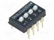 Переключатель  DIP-SWITCH  ON-OFF  0,1A/24ВDC  Пол  2  -30÷85°C