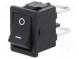 ROCKER  DPST  Пол  2  OFF-ON  10A/250ВAC  черный  IP40  нет  100мОм