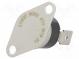 Čidlo  termostat  NC  120°C  10A  240VAC  konektor 6,4mm  ±5°C
