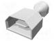 Faston  plochý  6,3mm  0,8mm  kolík  1,25÷2mm2  krimpovací  modrá
