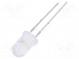 LED  5мм  белый теплый  7150÷14250мкд  30°  20мА  2,8÷3,6В