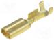 Faston  plochý  2,8mm  0,5mm  zásuvka  0,3÷0,5mm2  krimpovací