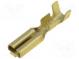 Faston  plochý  2,8mm  0,5mm  zásuvka  0,5÷1mm2  krimpovací  přímý