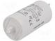 Capacitor  motors, run  12uF  425VAC  Ø36x70mm  -25÷85°C  ±5%