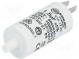 Capacitor  motors, run  1.5uF  475VAC  Ø28x55mm  -25÷85°C  ±5%