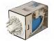 Relé  elektromagnetické  3PDT  10A/250VAC  Ikontaktů max 20A