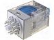 Relé  elektromagnetické  3PDT  Ucívky 110VDC  10A/250VAC  94,2Ω