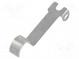 Lever with roller simulation  19mm  DC series  Colour  silver