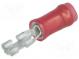 Faston  plochý  2,8mm  0,5mm  zásuvka  0,32÷0,82mm2  krimpovací