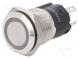 Switch  vandal resistant  Pos  2  SPDT  3A/240VAC  3A/240VDC  ON-ON