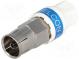 Zástrčka  koaxiální 9,5mm (IEC 169-2)  na kabel