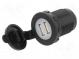 Automobilový napájecí zdroj  USB A zásuvka x2  5V/2x2,4A  černá