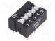 Přepínač  DIP-SWITCH  Počet sekcí  5  ON-OFF  0,025A/24VDC  pol  2