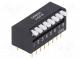 Přepínač  DIP-SWITCH  Počet sekcí  8  ON-OFF  0,025A/24VDC  pol  2