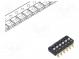 Přepínač  DIP-SWITCH  OFF-ON  0,025A/24VDC  pol  2  -20÷70°C  SMD