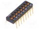 Přepínač  DIP-SWITCH  Počet sekcí  8  ON-OFF  0,025A/24VDC  pol  2