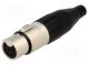 Вилка  XLR  