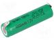 Akum  Ni-MH  4/3A,4/3R23  1,2V  4500mAh  pájecí očka  Ø18x69mm
