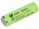 Akum  Ni-MH  AA  1,2V  1800mAh  pájecí očka  Ø14,5x49,2mm  180mA