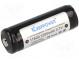 Akum  Li-Ion  17500,4/5A  3,7V  1200mAh  Ø17x53mm