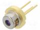 Diode  laser  645÷660nm  5mW  9/28  THT  2.2÷2.5VDC  red