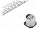 Kondenzátor  elektrolytický  SMD  1000uF  10VDC  Ø10x10mm  5000h
