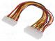 Kabel  napájecí  ATX zásuvka 24pin,ATX vidlice 24pin  0,3m