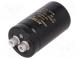 Kondenzátor  elektrolytický  22000uF  25VDC  Ø36x62mm  ±20%  ALS30