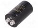 Kondenzátor  elektrolytický  22000uF  25VDC  Ø36x62mm  ±20%  6000h