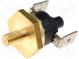Čidlo  termostat  NC  90°C  16A  250VAC  konektor 6,3mm  ±15°C