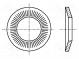 Podložka  kónická  M16  D=32mm  h=4,1mm  pružná ocel  Povlak  zinek