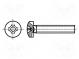 Винт  M2,5x5  DIN  7985A  Головка  цилиндрическая  Phillips  сталь