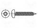 Vrut  2,9x9,5  Hlava  kulatá  Torx®  TX10  nerezavějící ocel A2