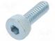 Šroub  M2x6  DIN  912  Hlava  válcová  imbus  ocel  zinek  HEX 1,5mm