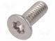 Винт  M2x6  Головка  потайная  Torx®  нержавеющая сталь A2  TX06